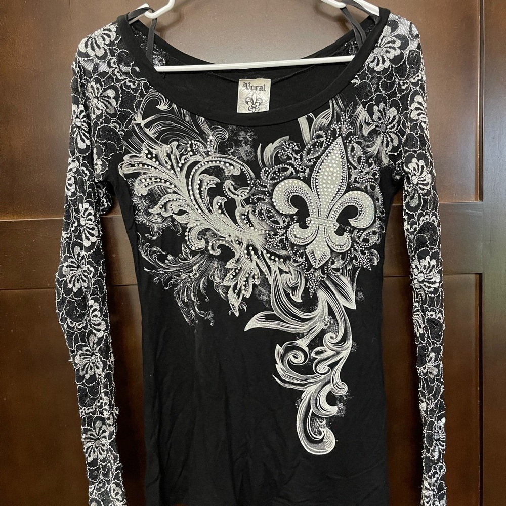 Vocal glitter shirt